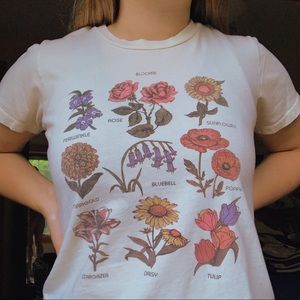 Vintage Floral Print Tee